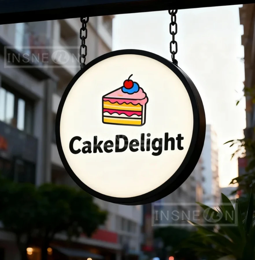 علامة منزلية مخصصة Led رسائل ضوء النيون لافتات الأعمال الاكريليك شعار جدار صندوق تصميم شخصي علامات مشرقة الإعلان في الهواء الطلق