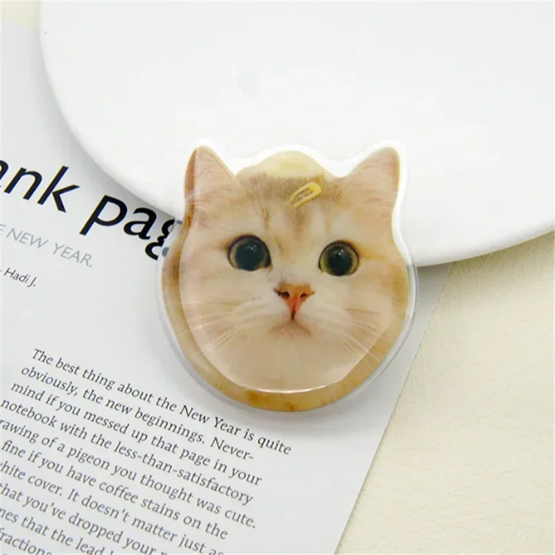 Lovely Cat Kitty Expandable Mobile Phone Holder Stand INS Korean Foldable Grip Tok Socket Finger Ring Bracket Accessories