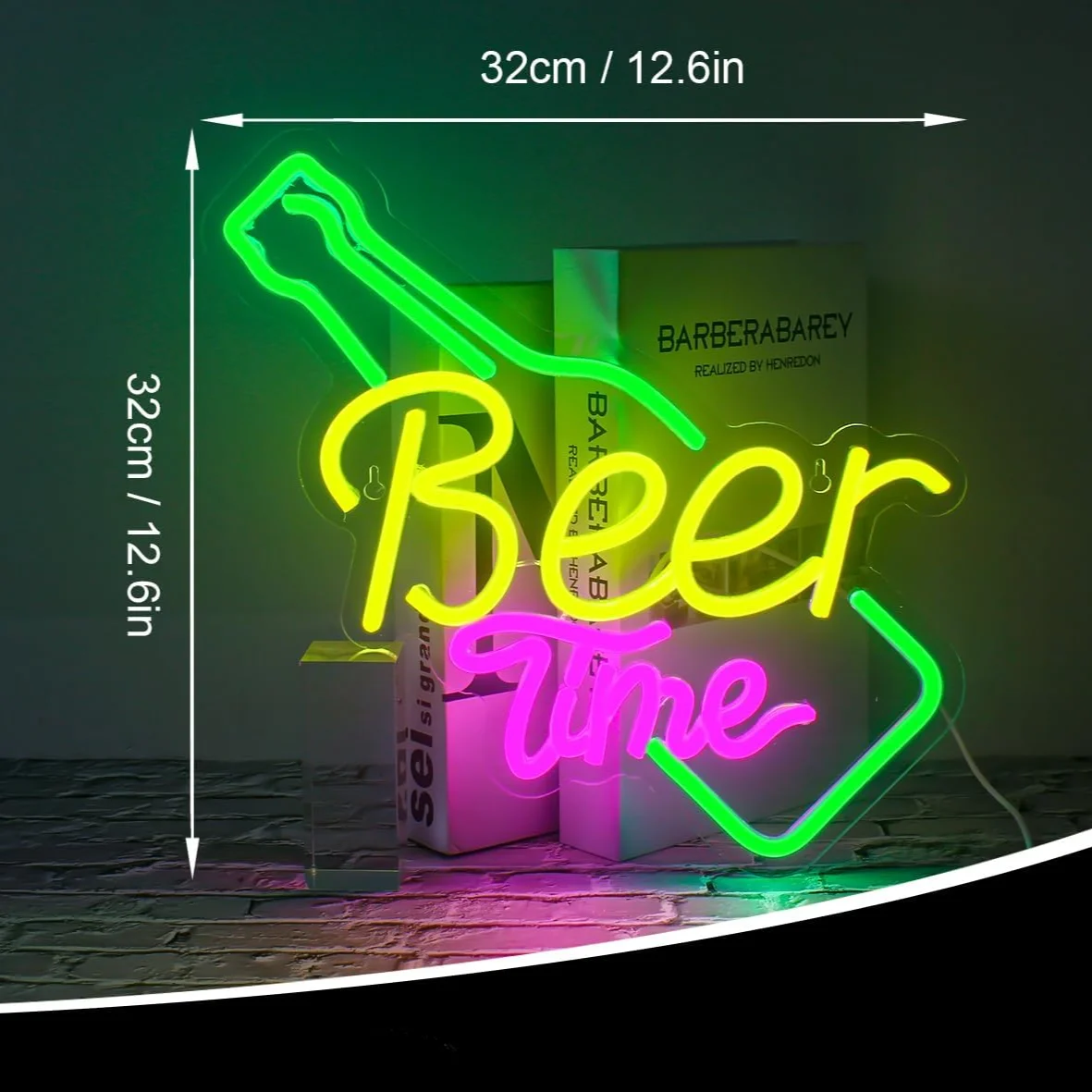 Beer Neon sign Bar Neon Led Neon Sign USB Light up Sign Neon Bar Sign Family Bar Man Cave Party Club Restaurant