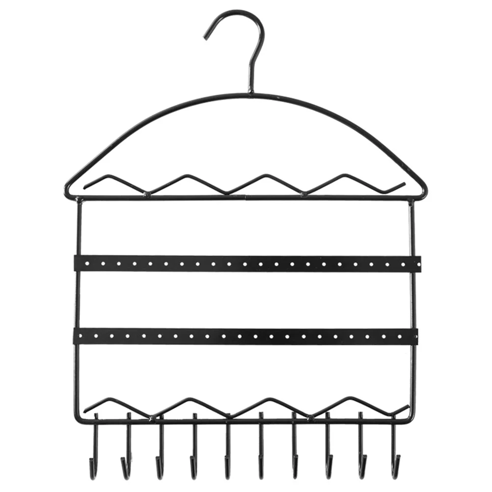 

1Pcs Earring Jewelry Tower Holder Organizer Vintage Design Smooth Surface Sturdy Durable Easy Clean Tabletop Nightstand Closet