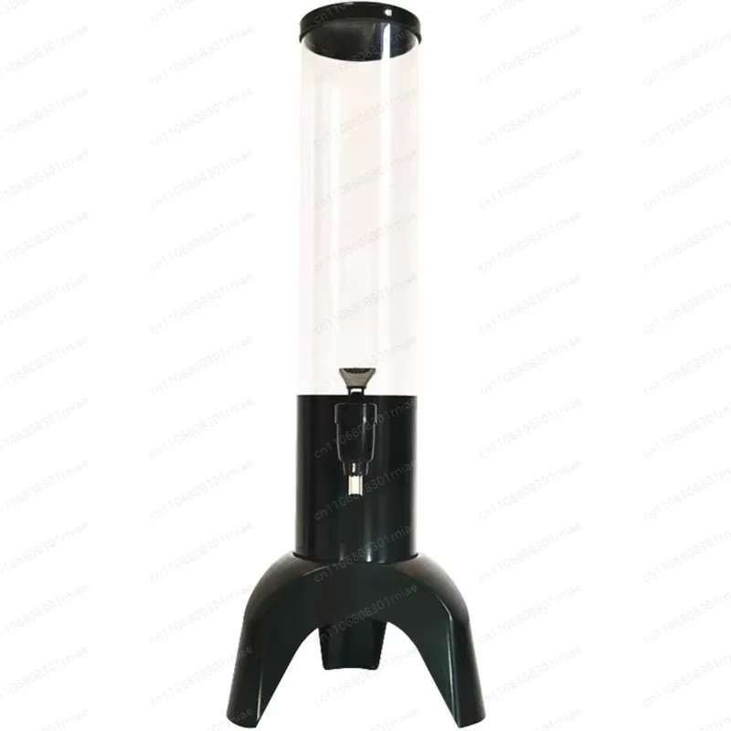 Metal base 3 liters tripod wine cannon 1.5L bar beer cannon beverage barrel machine juice tower beer tower wine column
