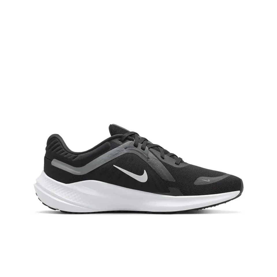 Nike Quest 5 Men\'s Training Running Shoes Anti-Slip Low Top Sneakers Breathable Black Sneakers DD0204-001