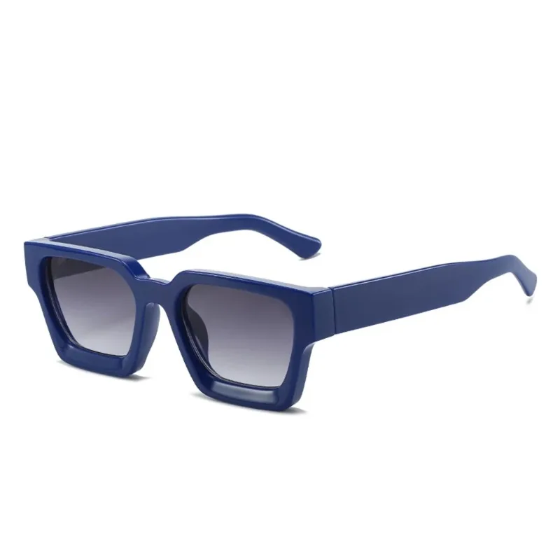 Men Square Frame Sunglasses Luxury Brand Designer Sun Glasses Retro Trendy Shades UV400 Unisex Women Glasses New image 6