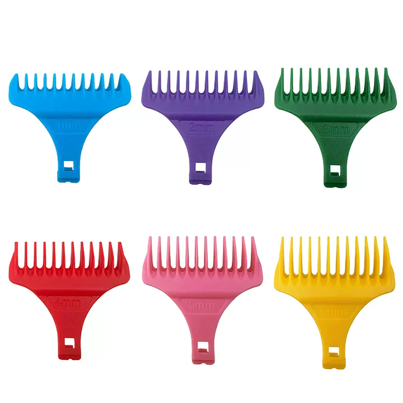 6/8Pcs 1/2/3/6/9mm Universal Professional Hair Trimmer Limit Comb Guards Hairdresser Hair Cutting Guide Barber Accessories