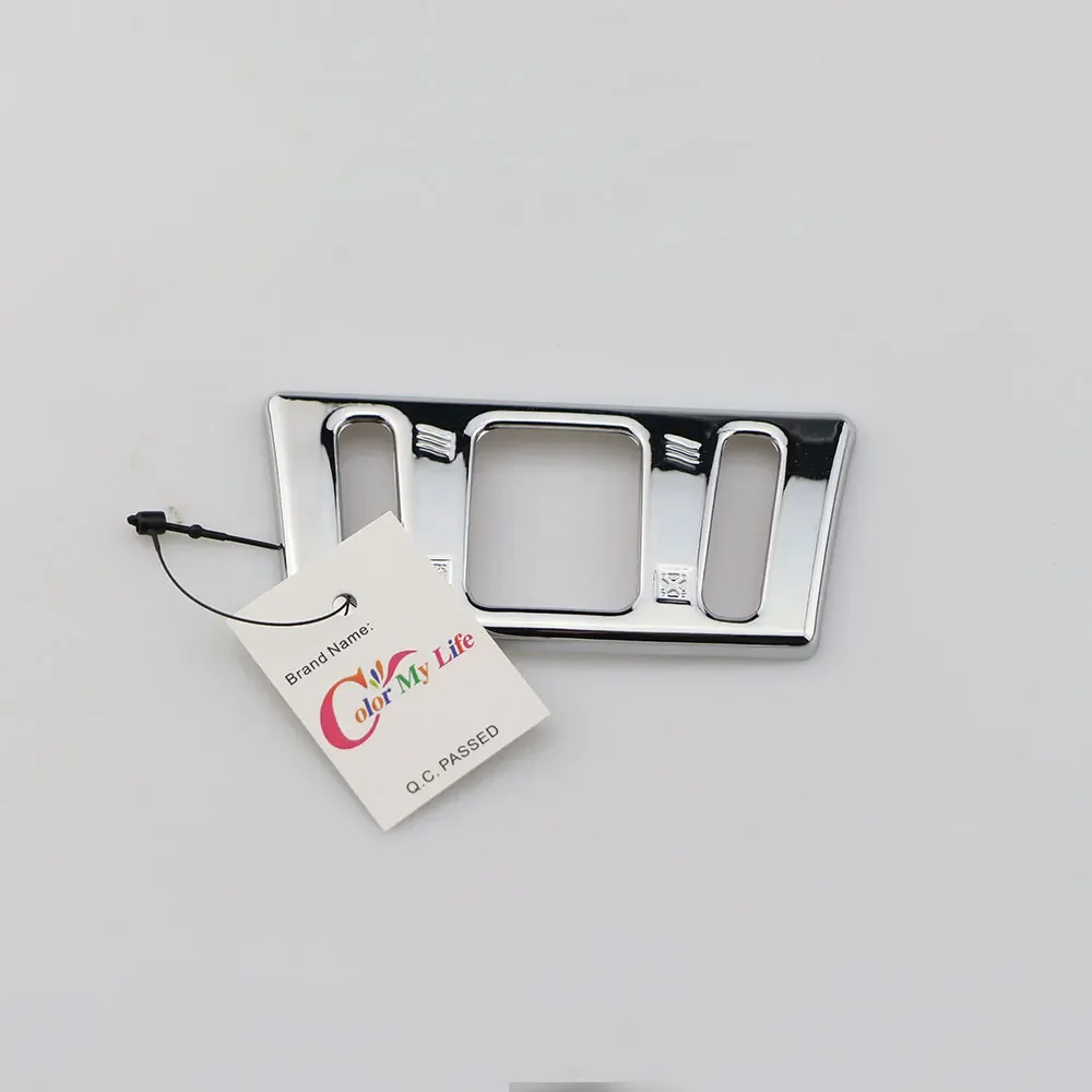 Car Middle Console Emergency Lights Switch Cover Air Vent Outlet Trim Sticker for Nissan Qashqai J11 2014 - 2019 Stickers