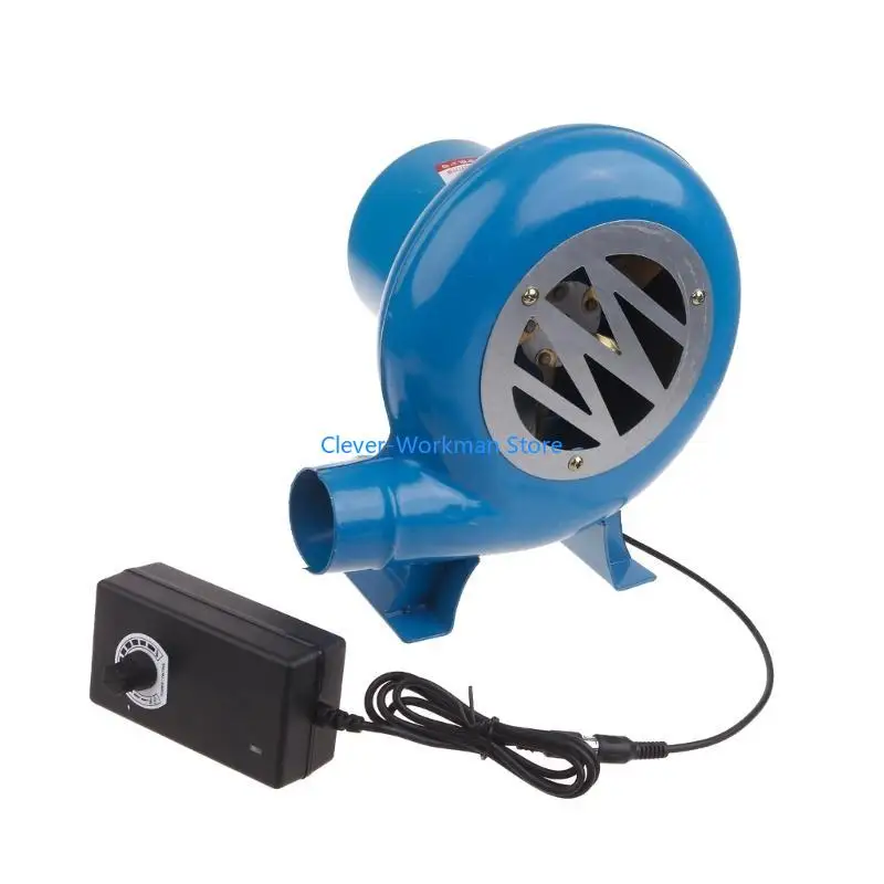

24TD Portable BBQ Fan DC12V 15/30/60/80/100W Air Blower for Barbecue Camp