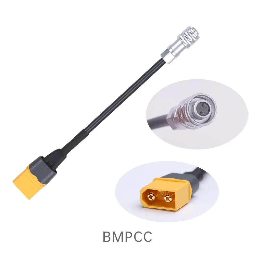 iFlight XT60H-Male Power Cable for Red Komodo / BMPCC / Z CAM E2-M4 / Z CAM E2