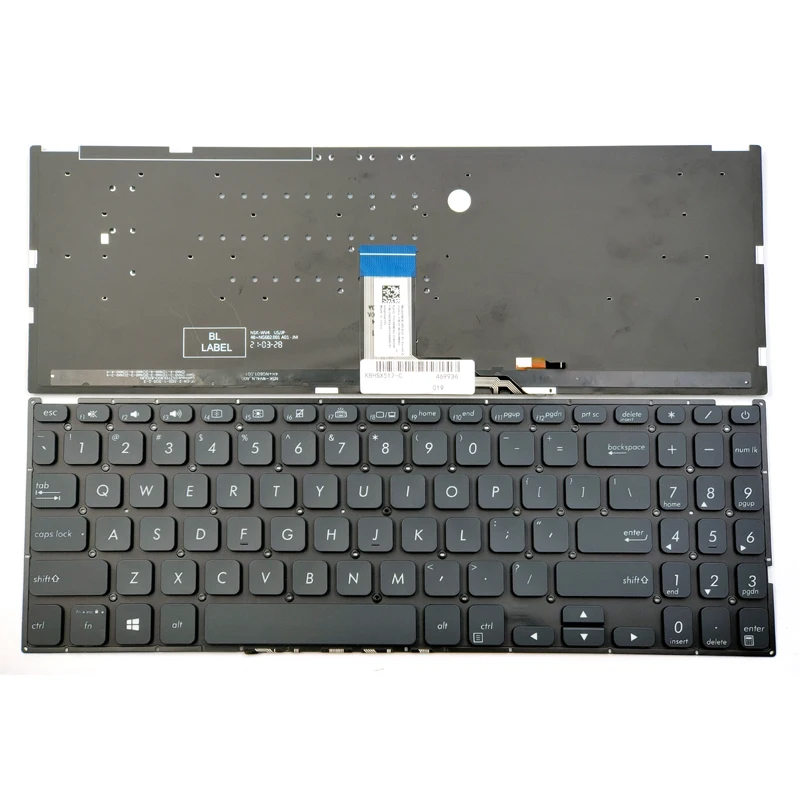 

New For Asus P1504D P1504F P1504FA P1504J P1504JA P1504U P1504UA Laptop Keyboard US Black With Backlit