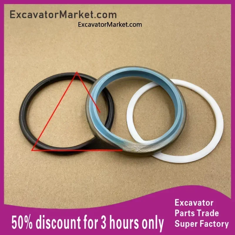 Excavator Spare Sumitomo sh120/200a1/a2a3 Traveling Tensioning Cylinder Oil Seal Cylinder Repair Kit Chainpa