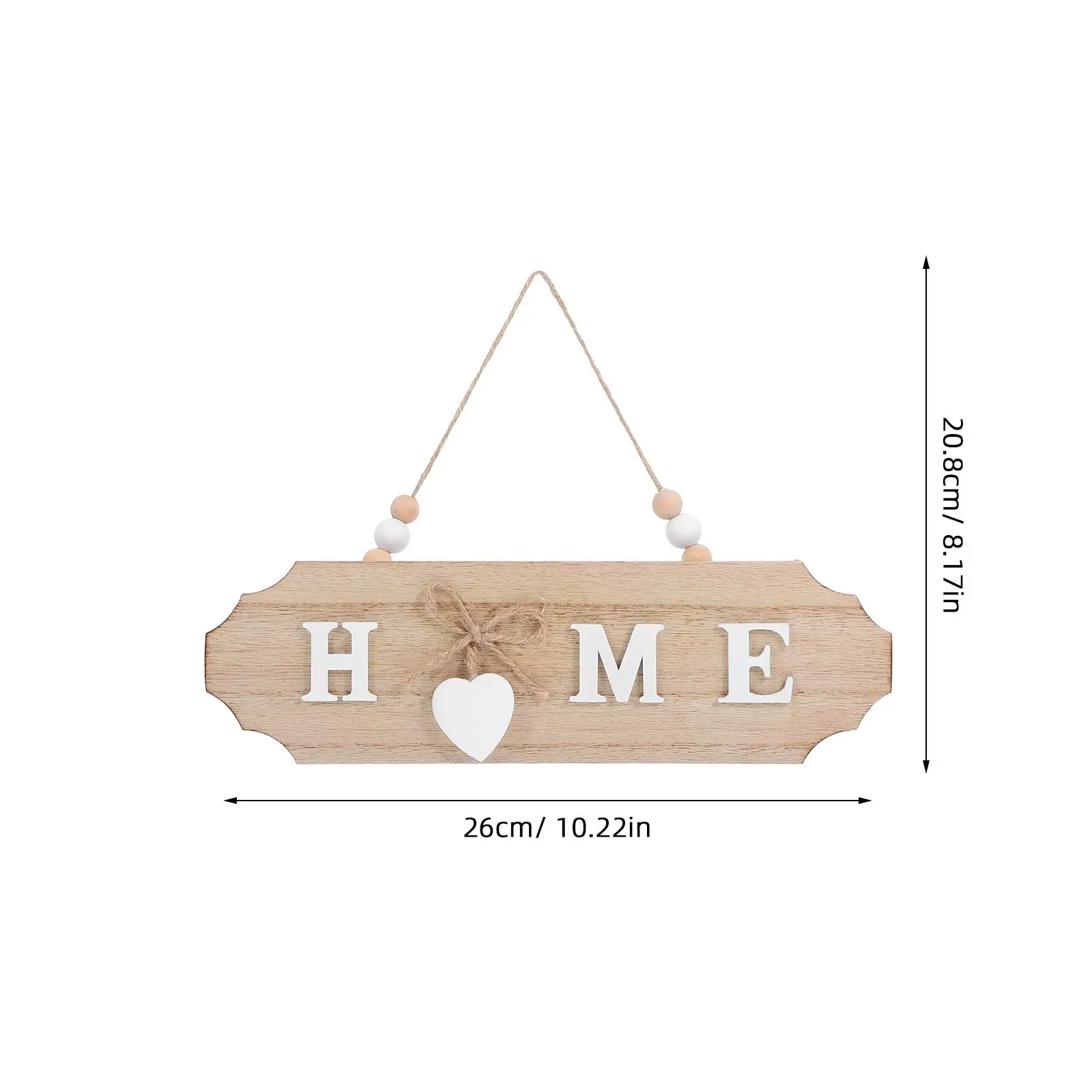 나무 환영 기호 농가 스타일 홈 벽 장식 장식 표지판 플라크 정문 가구