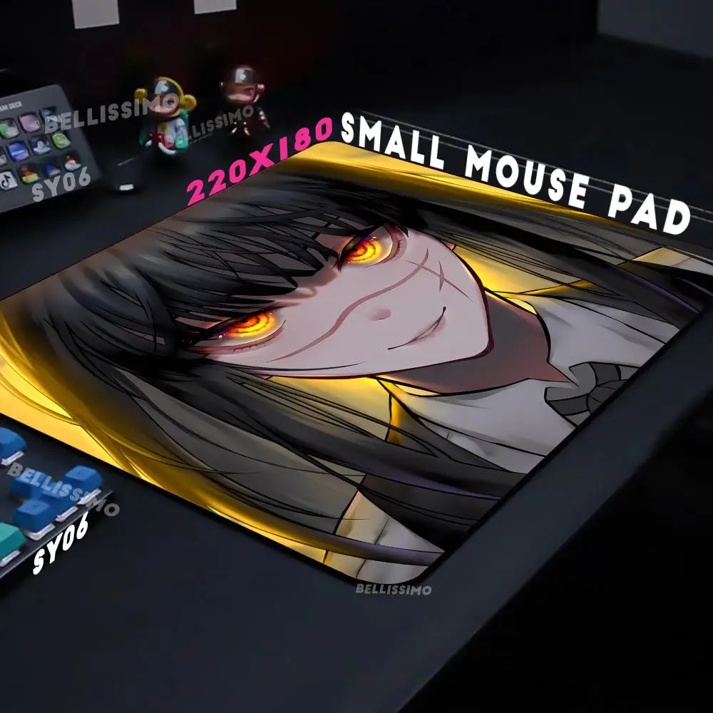 Cool Hot Kawaii Asa Mitaka piła łańcuchowa męska podkładka pod mysz mała mata biurowa klawiatura stołowa poduszka na laptopa antypoślizgowa