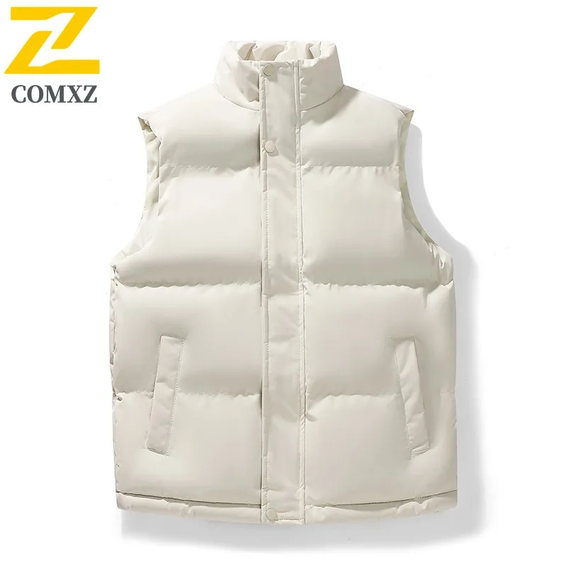 

EIAO Oversized Work Vest Unisex Thickened Fleece Lined Sleeveless Jacket for Suitable camping fishing Streetwear sportswear 2025