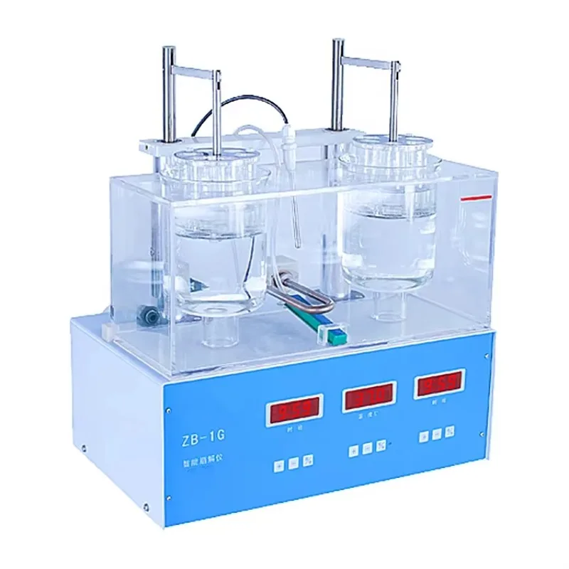 Laboratory Intelligent Disintegration Instrument, Double Cup, Three Cups, Drug Tablet Disintegration, Time Limit