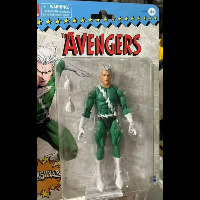 Original Marvel Legends Sdcc 2024 X-Men Quicksilver Action Figure Movable Doll Collectible Pvc Model Toys Birthday Xmas Gifts