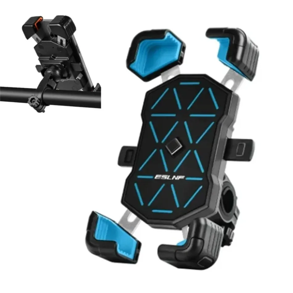 

Universal GPS Navigation Stand Bike Motorcycle Phone Holder Shockproof Bicycle Mount for Handlebar for Road Mountain E-Bike