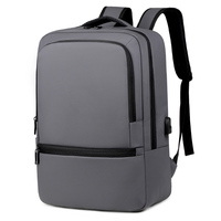 Business Casual Water-Repellent Backpack 15.6inch Computer Bag USB Fast Charging Men's and Women's Extra Large Capacity Commuter Backpack