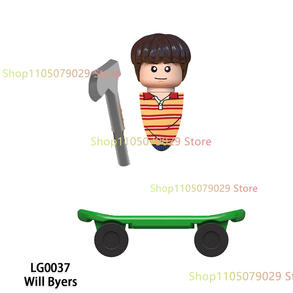 أفلام جديدة شخصيات غريبة اللبنات الأشياء لعبة عمل صغيرة الدمى تجميع لعب هدايا الاطفال #5