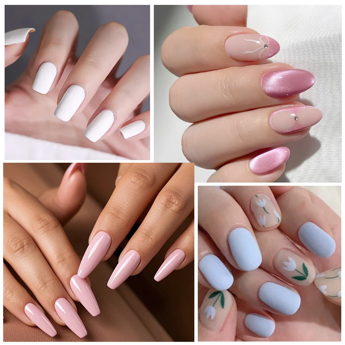 مجموعة طلاء أظافر ليزر جل حلزوني 6 قطع 0.24 أونصة - فن الأظافر، خالي من الكحول، بريق متعدد الألوان، العناية باليدين بجودة صالونات التجميل، مثالي #6