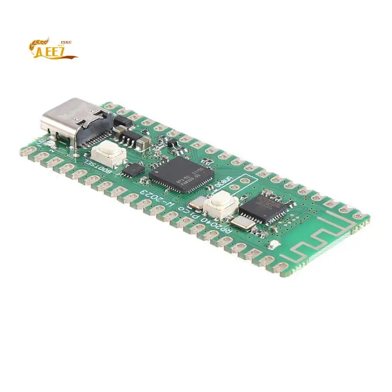 AEE7-RP2040 For Raspberry Pi Pico W Board With 2.4G Wifi Mini Dual-Core 264KB Microcomputers Cortex-M0 Processor