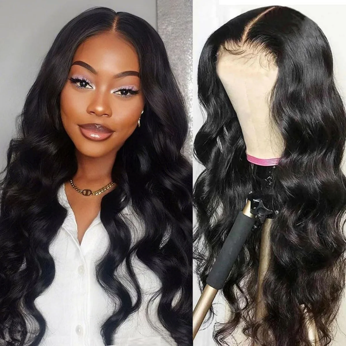 Body Wave Lace Front Human Hair Wigs 13x6 HD Lace Frontal Human Hair Wig 5x5 HD Lace Closure Wigs For Woman on Clearance Sale