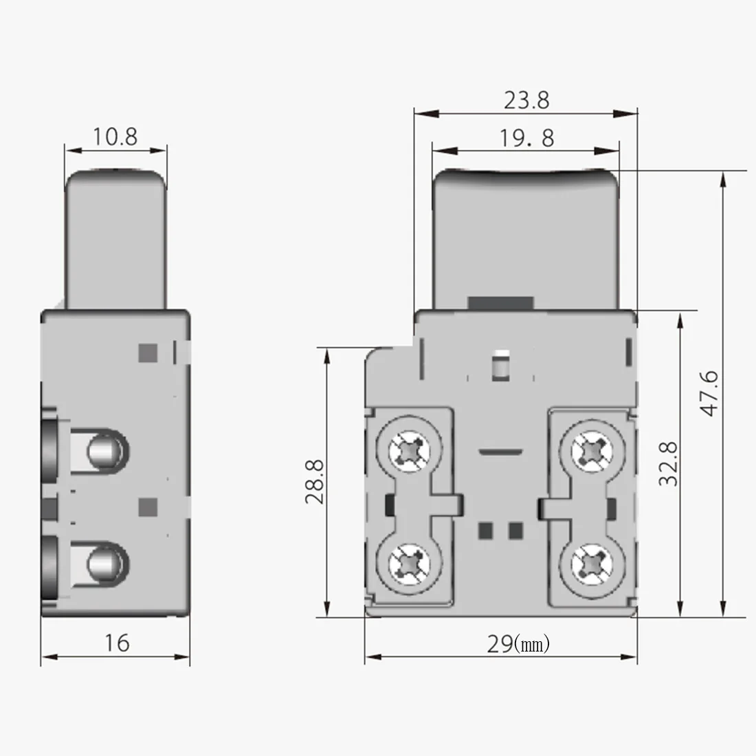 مفاتيح زناد كيدو تستخدم للمثقاب الكهربائي ، والمطرقة ، ومنشار تهزهز ، وطاحونة زاوية وما إلى ذلك #6