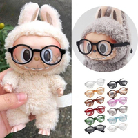 Labubu Glasses 6.5cm length for Macaron Labubu V1 V2 for Bao-ao for MellChan for Blythe and 1/3 BJD Doll Doll Glasses