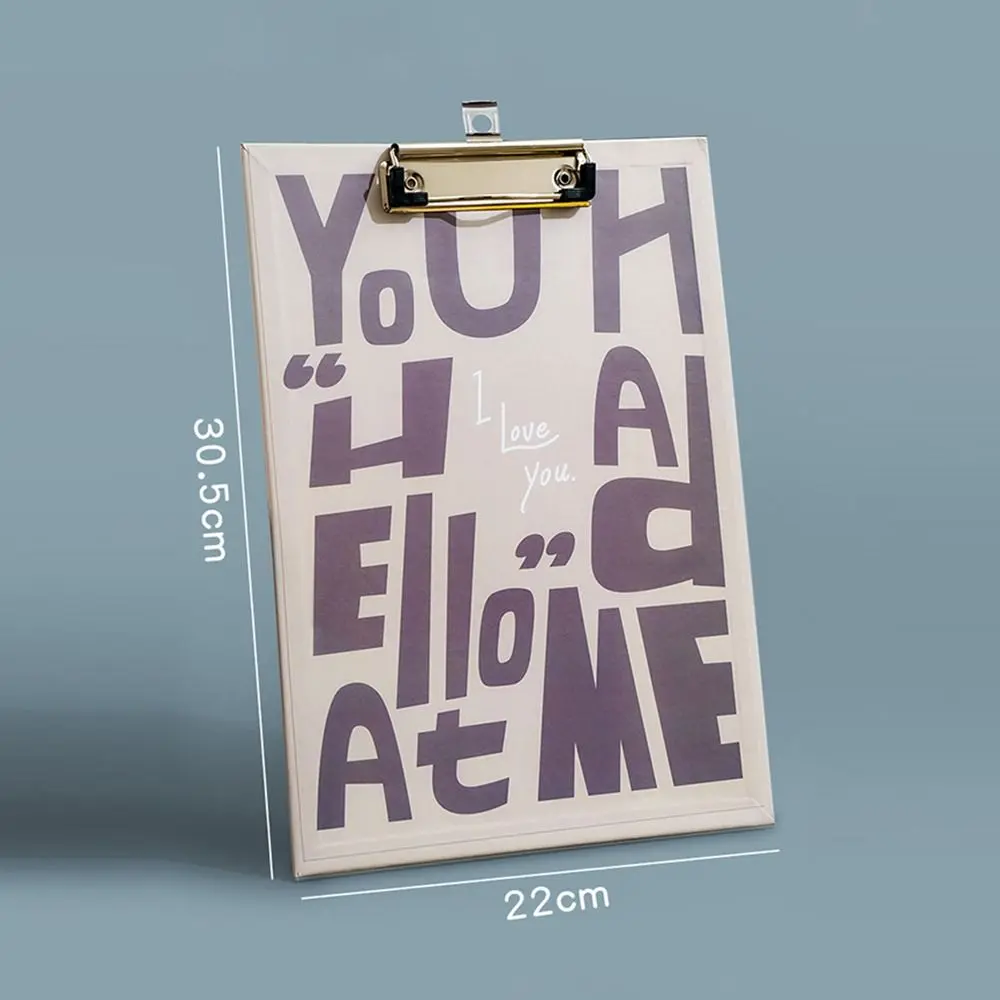 Signature Board A4 File Folder Board Clamp Durable Document Folder Drawing Writing Clipboard Multicolor Thicken Paper Organizer
