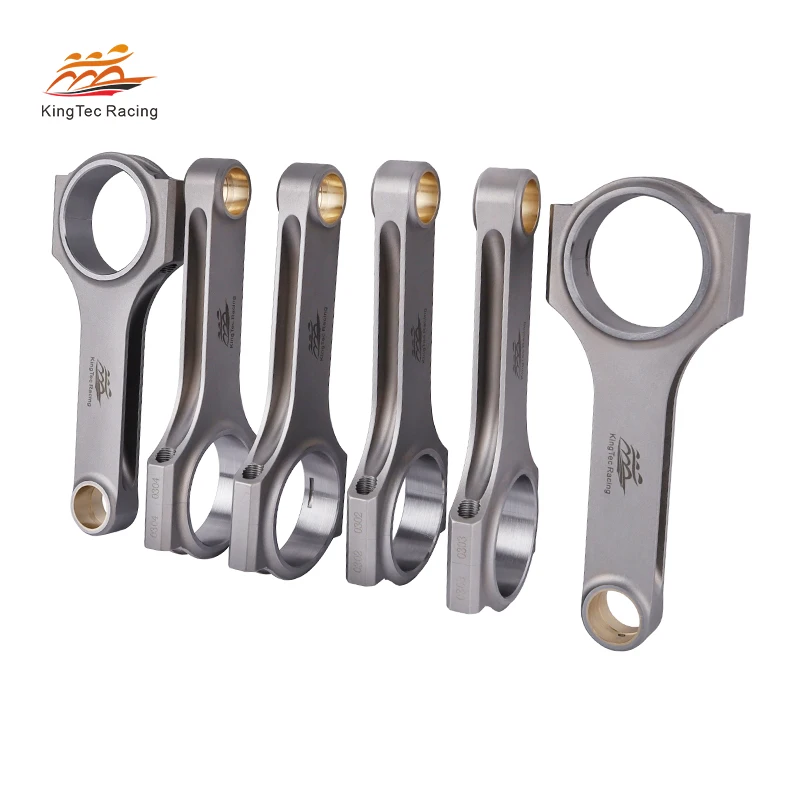 KTKROD Forged Conrod Rb25det 4340 Billet Steel Connecting Rod 6-Cylinder with Bolts for Nissan Rb25 det Skyline R33 Drift Car view 2