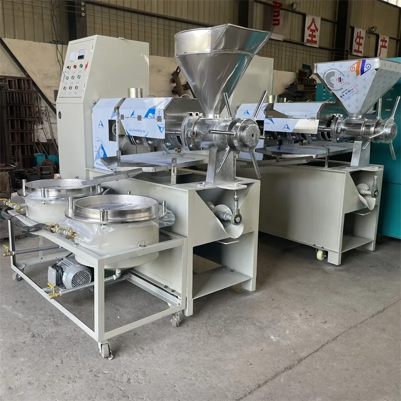 

oil Pressers oil Extraction 1t/h palm press line nut press machine automatic hydraulic press 200kg/h big type