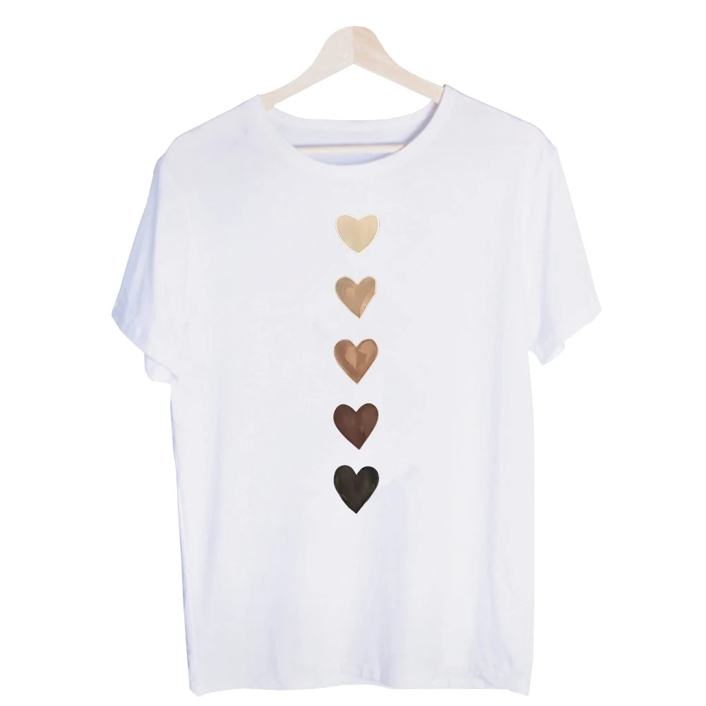 Men's Ombre Heart Graphic Tee, Short Sleeve Crew Neck T-Shirt for Casual Daily Wear and Summer Outfits