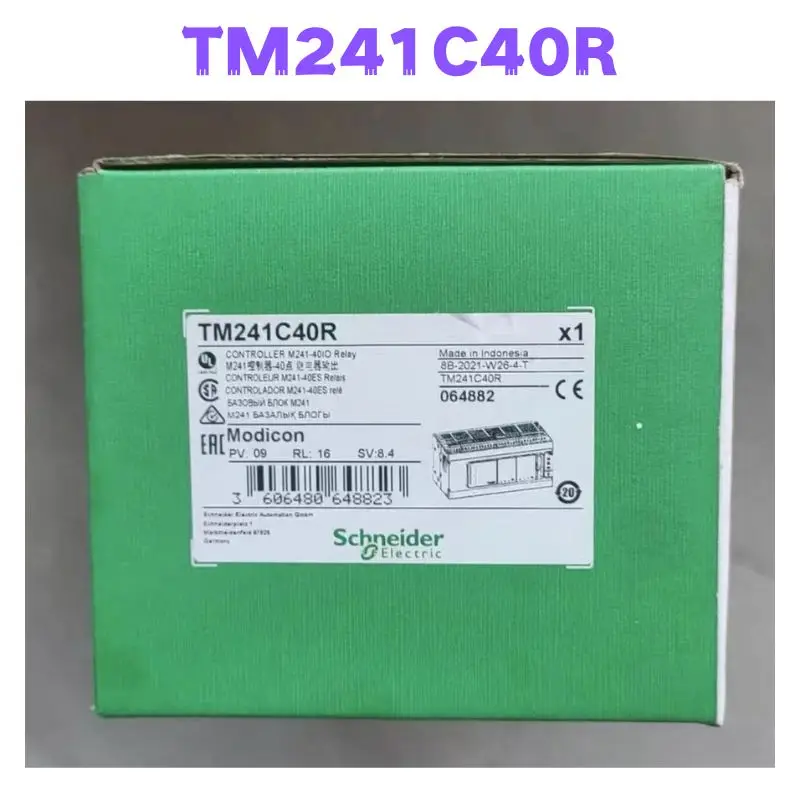 

Совершенно новый ПЛК TM241C40R