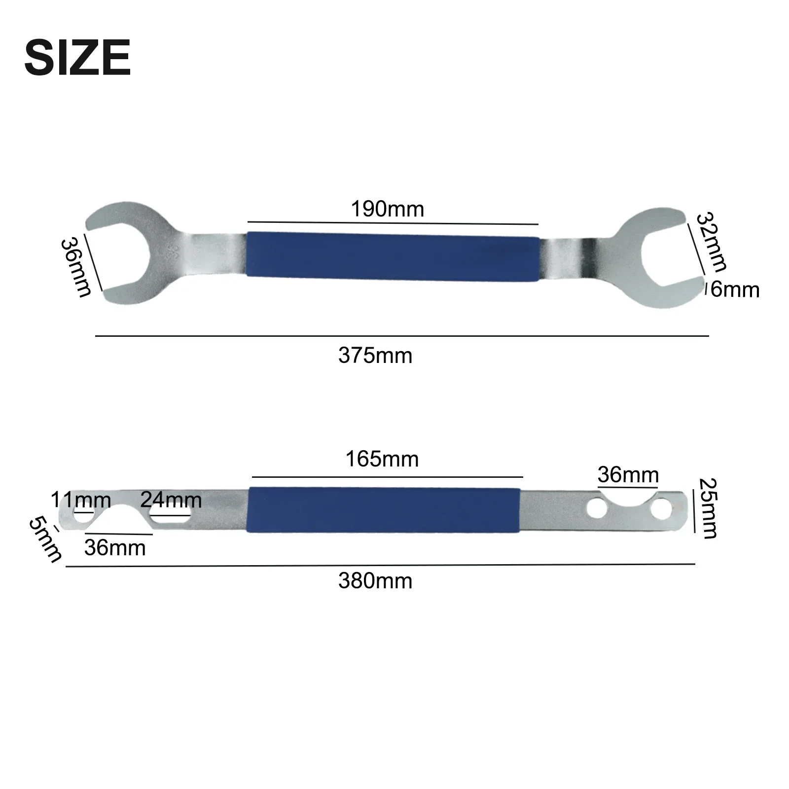 

Convenient Clutch Wrench Fan Clutch Nut Wrench Clutch Holder Removal Tool Fan Wrench Carbon Steel Clutch Fan Clutch Fitment