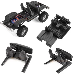 RC Model 3D Printing Interior Central Control Seat dla 1/18 RC Crawler TRX4-M Chevrolet K10 Defender Bronco Ford F150 Parts