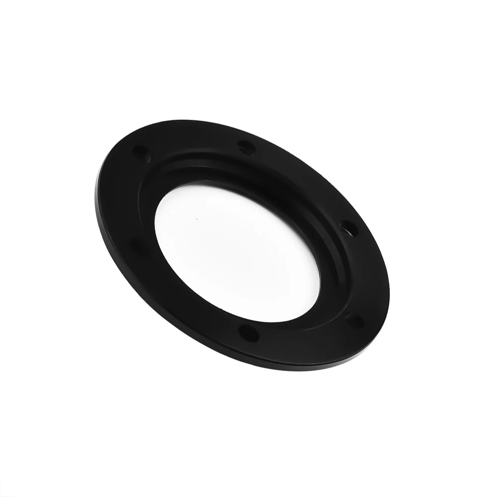 Herramienta de botón de 6 pernos para MOMO/NRG, reemplazo negro del volante del coche, 121810-01B, 84mm, accesorios de carreras, parte de anillo