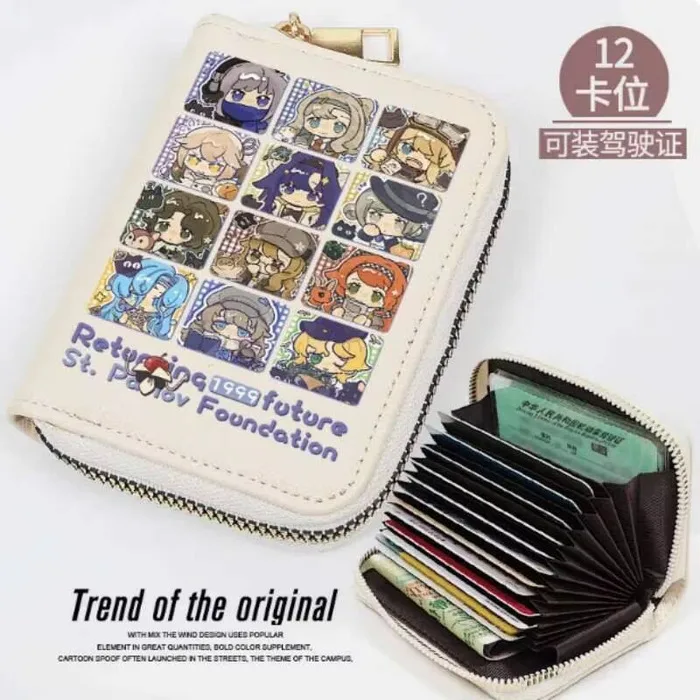 

Anime Reverse:1999 Vertin Fashion Wallet PU Purse Card Coin Zipper Cash Holder Bag Cosplay Gift B1906 Anime Anime