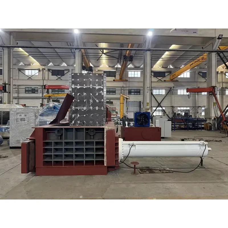 Crusher 2025 Packing 315T Metal Pressing Aluminum Cans Baler Hydraulic Machine for Recycling for Sale to Spain - view 5