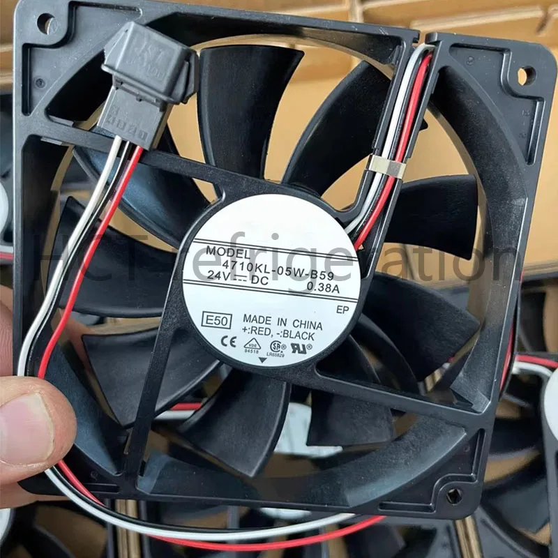 Brand new genuine product!!! Brand New Original 4710KL-05W-B59 24V DC 0.38A Fan