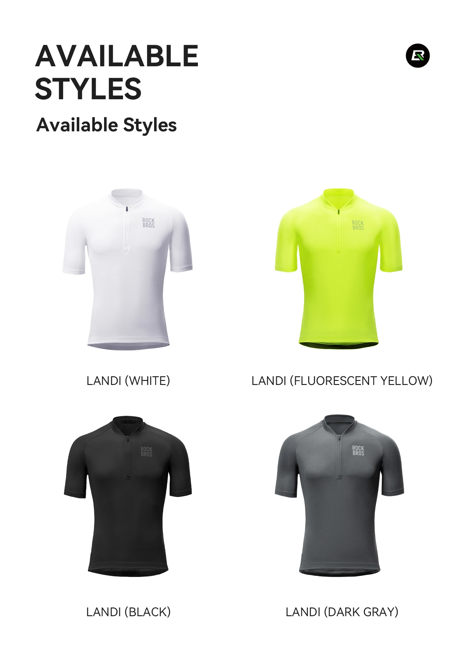 ROCKBROS Fahrradtrikot Atmungsaktive MTB-Fahrradbekleidung Herren-Oberteile Kurzarm Sommer Radfahrerbekleidung Leichte Fahrradkleidung – Detail 3