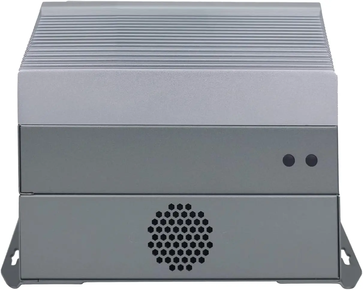 Parteaker PC industriale senza ventola Intel i3 6100T i5 6500T i7 6700T 6COM VGA HD DP Computer incorporato per l'automazione