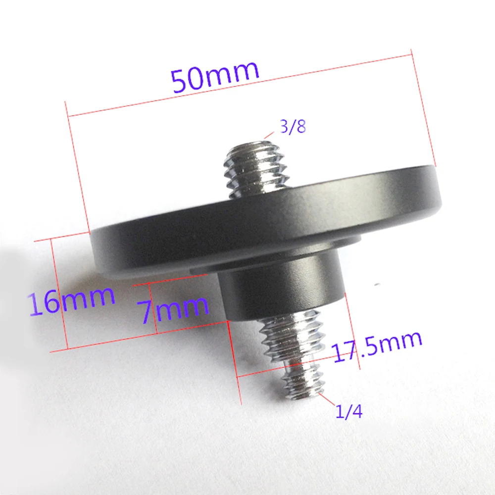 Camera Photography Tripod central axis monopod accessories ball head Connecting disc mounting base bearing plate holder