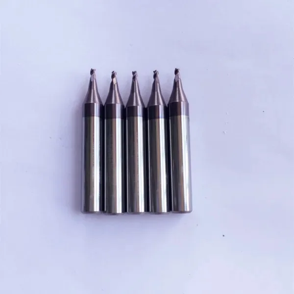 2pcs/lot 1.5mm flat end milling cutter 0040 square end mill for WenXing 399AC.ex vertical key duplicating machines