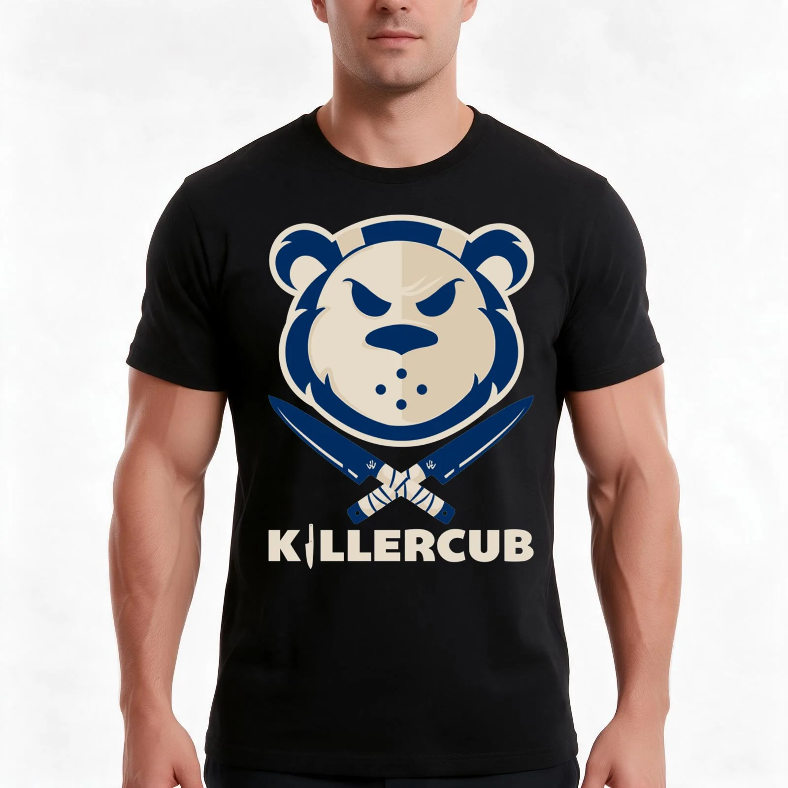 KILLERCUB Cub Swanson T-Shirt Summer Casual Cotton Tee Oversized Streetwear Tops Vintage Graphic Print Unisex Men Women