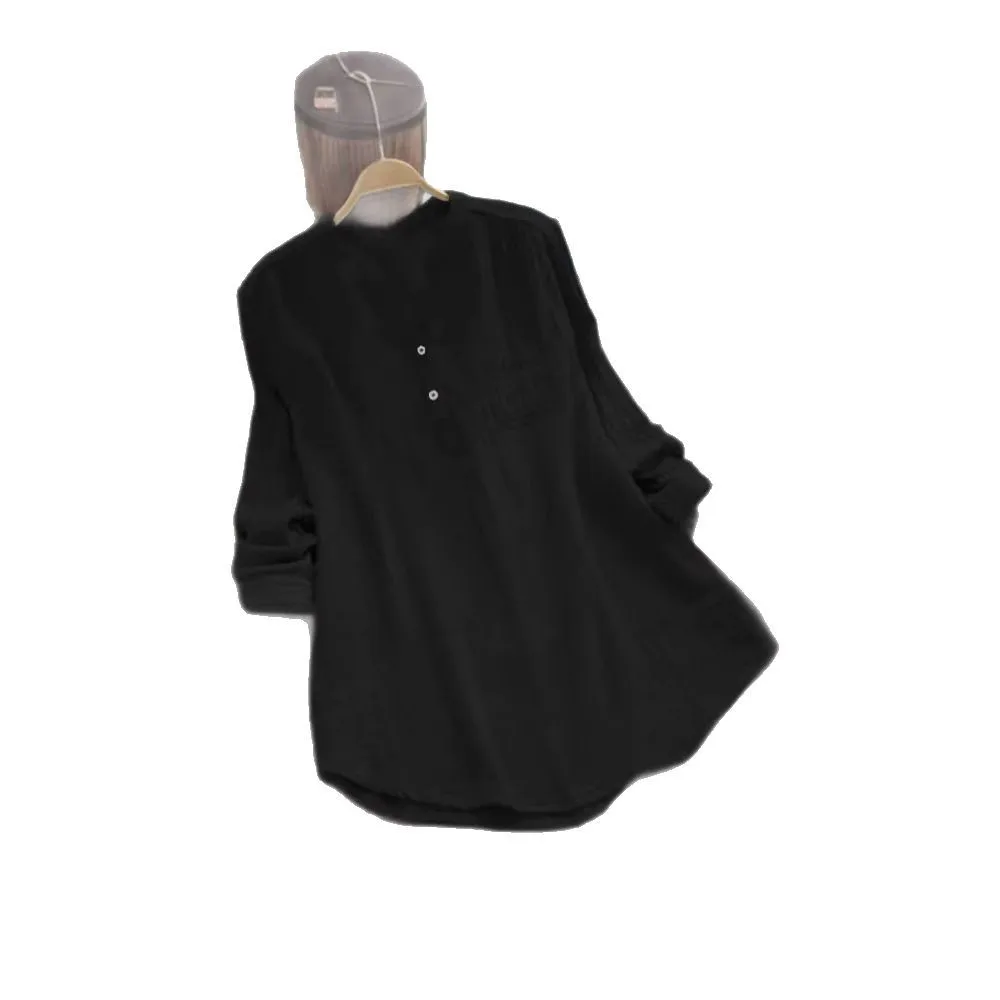 Solto longo sve feminino irt fibra de bambu multicolorido plus size topo ultra-fino tecido de poliéster de malha design de cintura alta