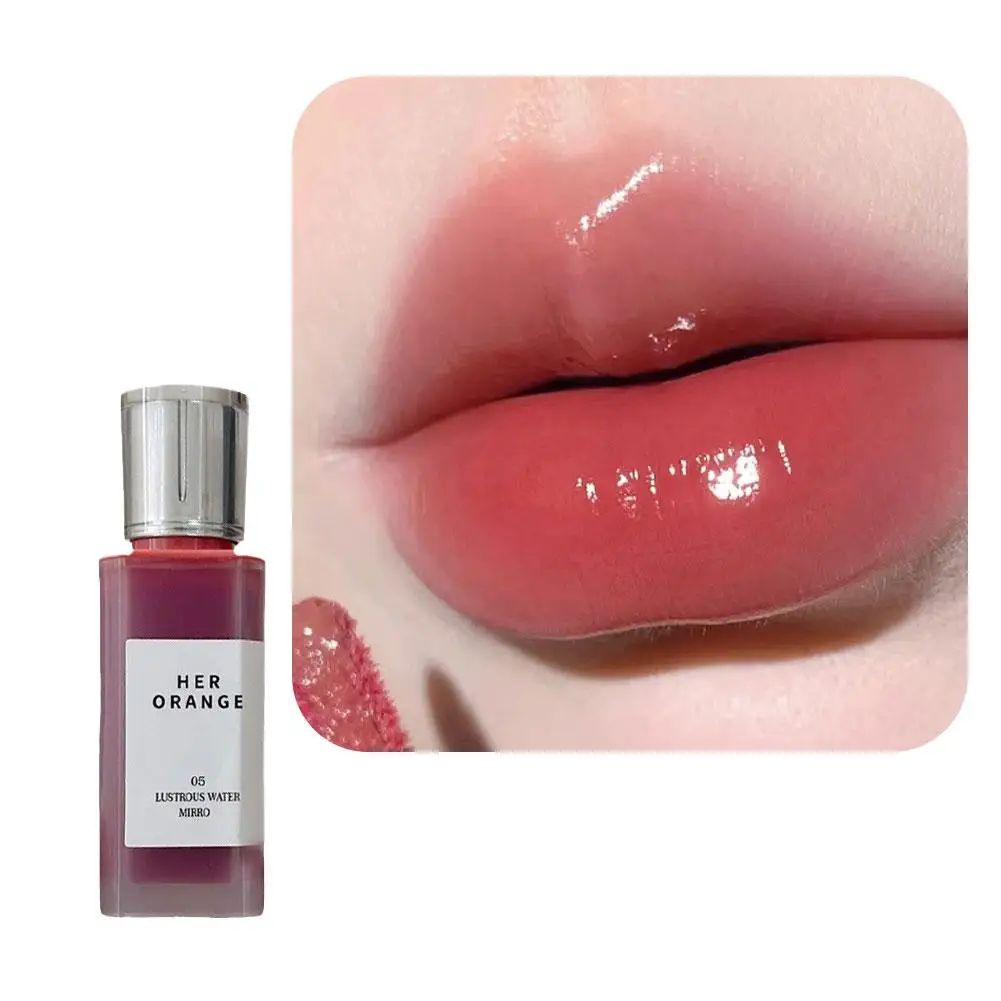 HERORANGEYingrun Yueguangリップグロス、カップに付かない、長持ちする防水リップスティック、マットリップグレイズ、お手頃価格のリップスティック