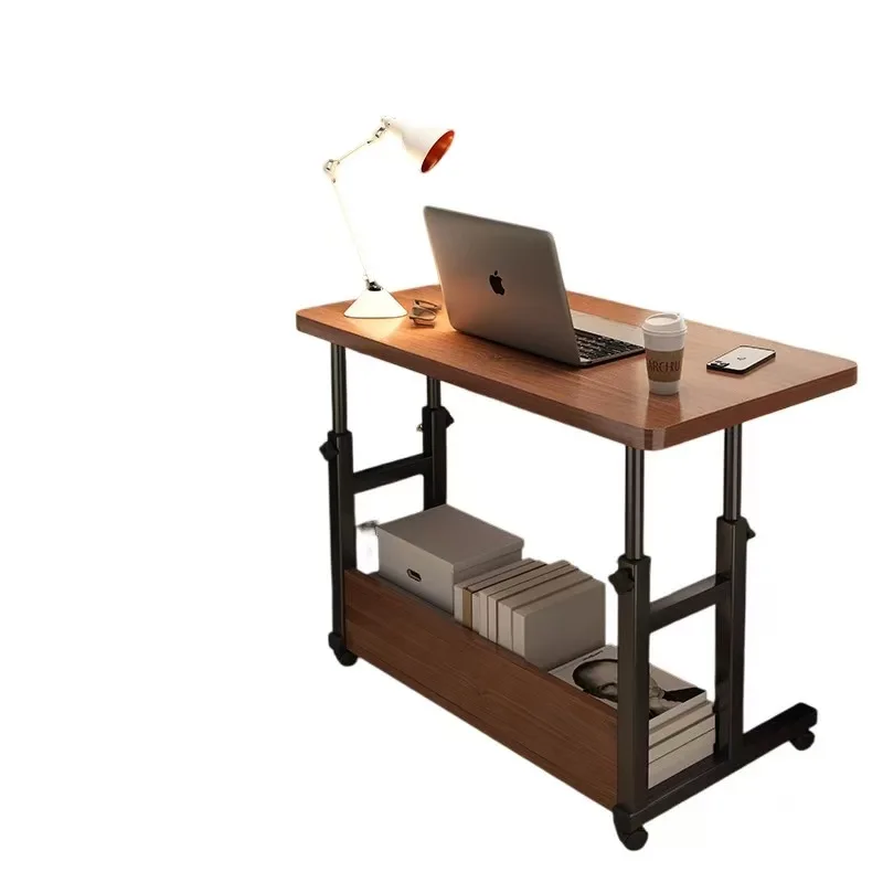 

Bedside table removable simple small table bedroom office lifting computer desk