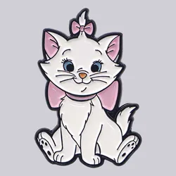 Cute Cat Enamel Pin Cartoon Animal Brooch Pines Lapel Pins Badge on Backpack Clothing Accessories Fashion Jewelry Friends Gifts