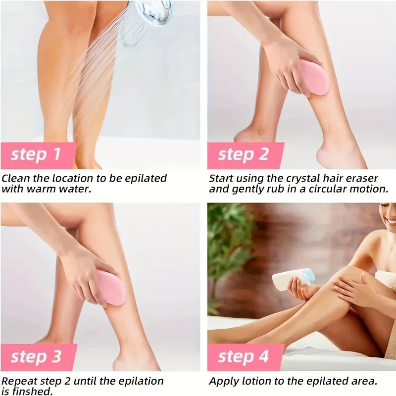 Portable Mini Epilator Painless Hair Removal Comfortable Waterproof Not Harmful To Skin Body Hair Clipper Shaver New2024
