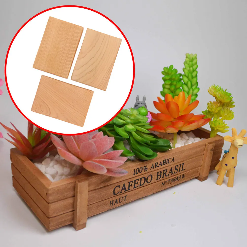 

2 Pcs Painting Crafts for Kids Indoor Jumbo Toys Wood Unfinished Cutout