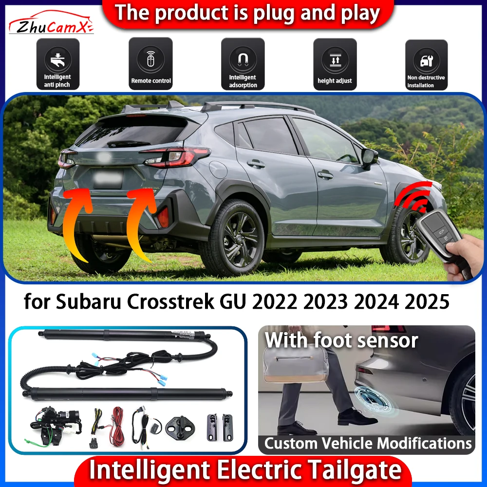 

ZhuCamX Smart Powered Tailgate System for Subaru Crosstrek GU 2022 2023 2024 2025 Automatic Intelligent Trunk Lift Control Kit