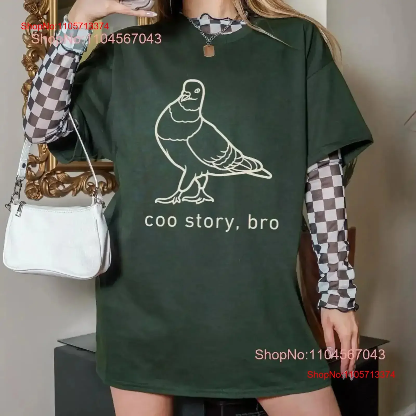 Pigeon T Shirt Meme Unhinged Sarcastic Silly Dumb s Naturecore Pigeons vintage Washed fashion Top For Everyday Wear Casual